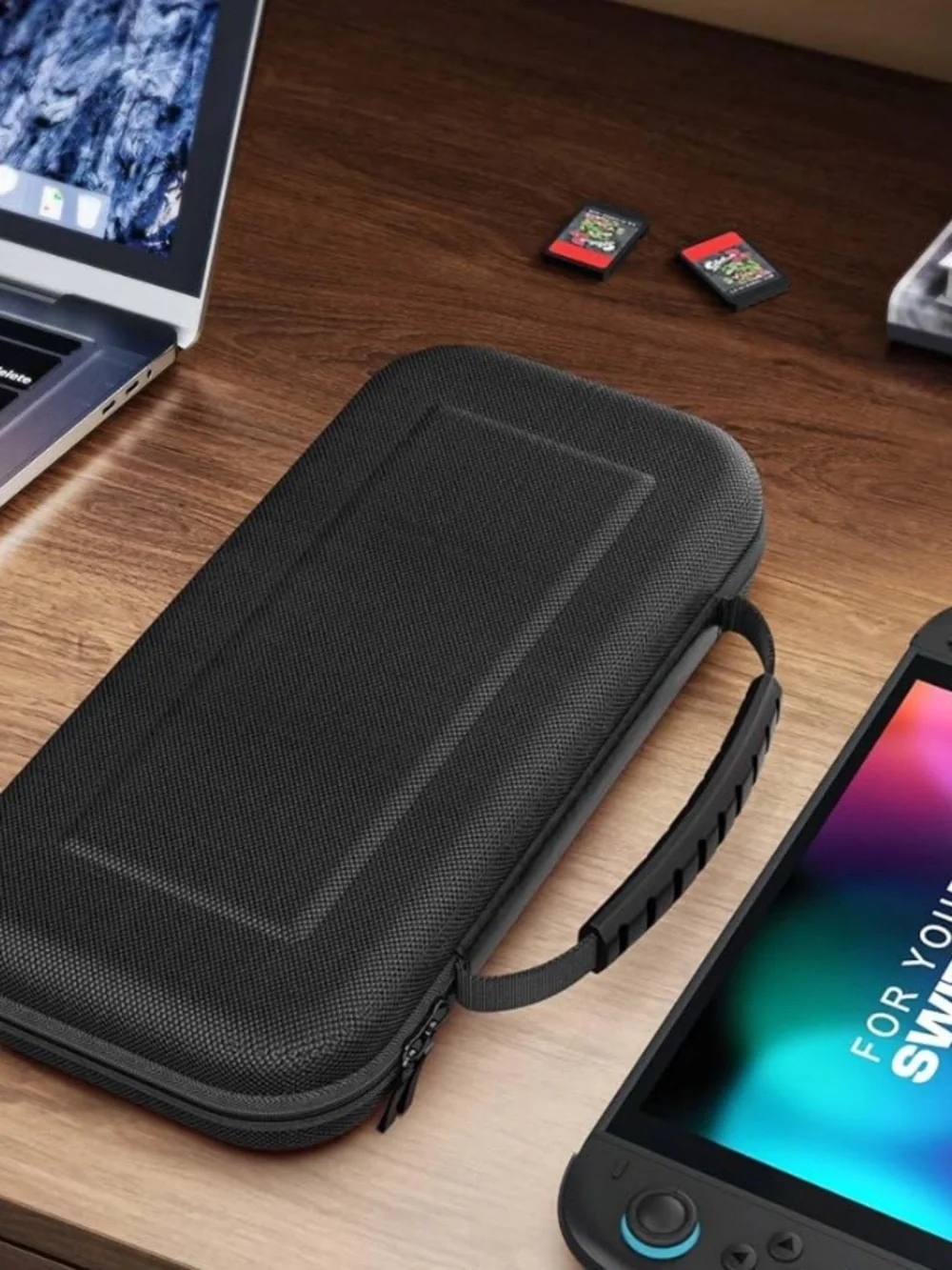 Protective Black Travel Case for Nintendo Switch 2